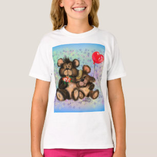 T - Shirt für Familienbären Kinder - Umarmung