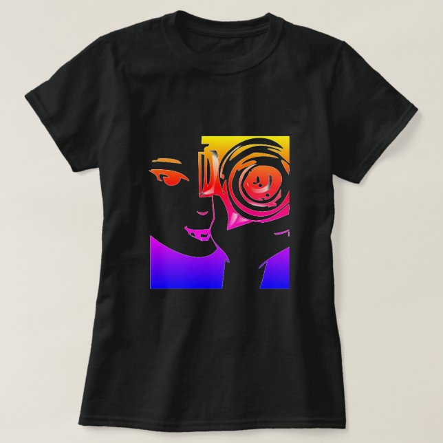 T - Shirt für Farbfotografie (Design vorne)