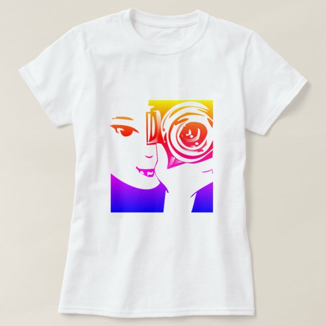 T - Shirt für Farbfotografie (Design vorne)