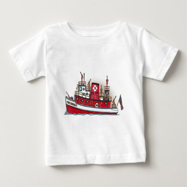 T - Shirt für Feuerboote (Vorderseite)