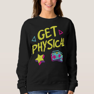 T-Shirt für Frauen im Retro-Modus für physische Wo Sweatshirt