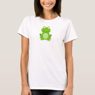 T - Shirt für Frauen : Kleiner grüner Frosch