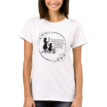 T-Shirt für Frauen mit Gartenmotiv