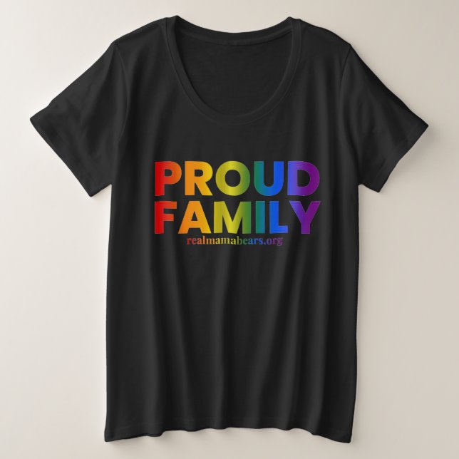 T - Shirt für Frauen mit Plus-Größe (Design vorne)