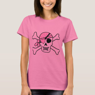T - Shirt für Frauen/Piratenschädel