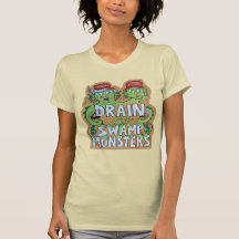 T-Shirt für Frauen: Sumpfmonster entwässern