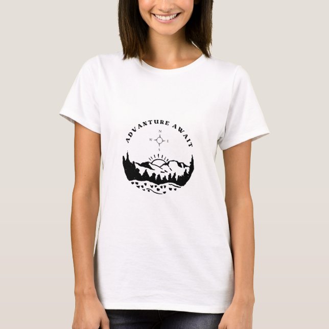 T - Shirt für Frauen warten (Vorderseite)