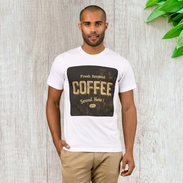 T - Shirt für frisch gebrühte Kaffeemaschinen (Von Creator hochgeladen)
