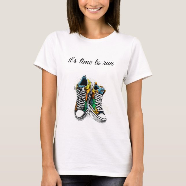 T-Shirt für fröhliche Stimmung (Vorderseite)