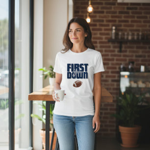 T-Shirt für Fußball-Mamas: Mamas erstes Jahr Down