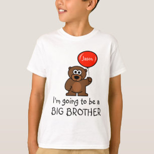 T-Shirt für großen Bruder für Geschwister   Teddyb