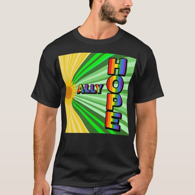 T - Shirt für "HOFFNUNG" von Radiant Sun - LGBTQ+- (Vorderseite)