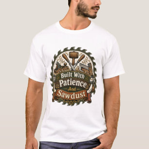 T-Shirt für Holzarbeiter: Mit Geduld und Sägemehl
