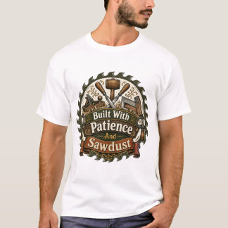 T-Shirt für Holzarbeiter: Mit Geduld und Sägemehl 