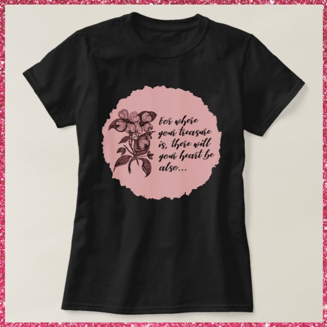 T - Shirt für inspirierendes Herz und Schatzansatz (Von Creator hochgeladen)