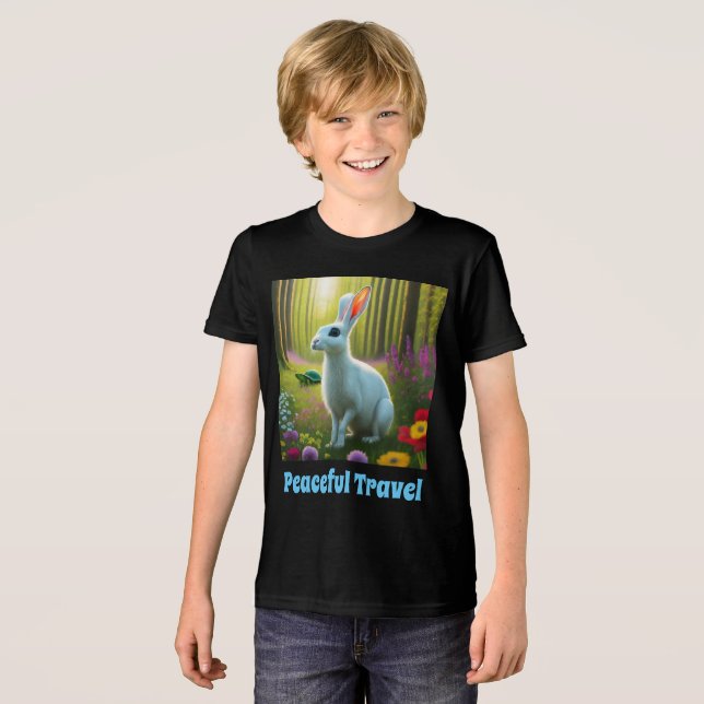 T - Shirt für Jungen und Mädchen (Vorderseite voll)