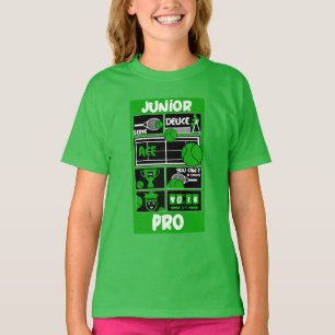 T-Shirt für Junior-Mädchen-Tennisspieler