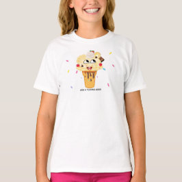 T-Shirt für Kinder Add A Topping Addie Creamy Drea
