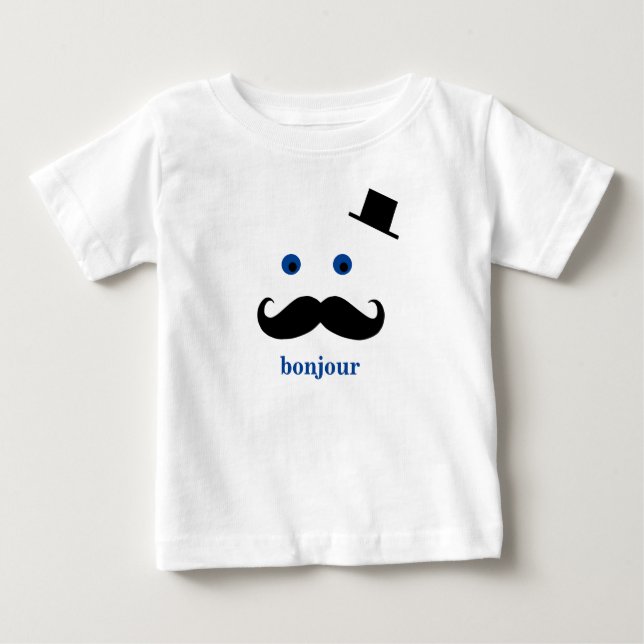 T - Shirt für Kinder - Bonjour (Vorderseite)