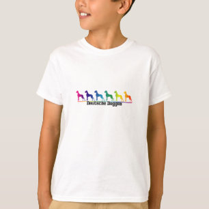 T - Shirt für Kinder Deutsche Doggen nur Deutsch