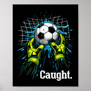 T-Shirt für Kinder-Fußballtorhüter - Mythos im Spr Poster