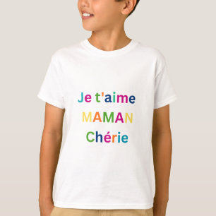 T-Shirt für Kinder 'Liebe Mama' - Ein Geschenk zum