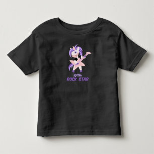 T-Shirt für Kinder mit Einhorn-Rockstar