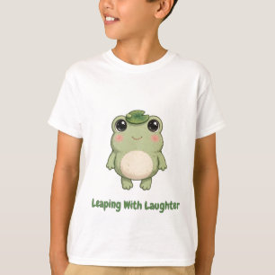 T-Shirt für Kinder mit Lach-Sprung