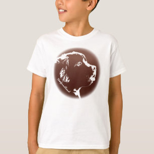 T-Shirt für Kinder mit Neufundländer-Hundemotiv, T