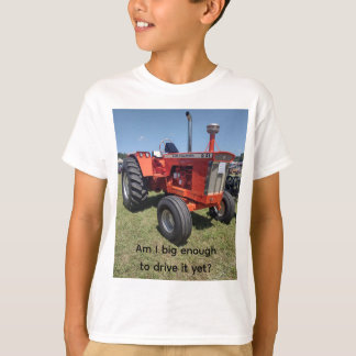 T-Shirt für Kinder mit Traktor-Motiv, "Bin ich gro