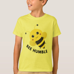 T-Shirt für Kinder sei bescheiden