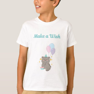 T-Shirt für Kindergeburtstag 'Make a Wish'