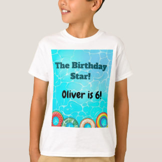 T-Shirt für Kinderpoolparty