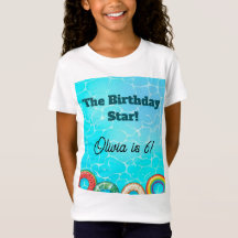 T-Shirt für Kinderpoolparty