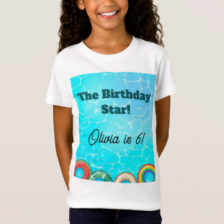 T-Shirt für Kinderpoolparty