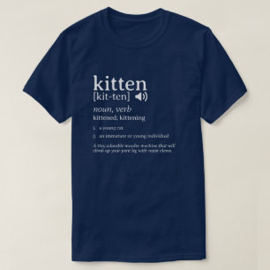 T - Shirt für Kitten Definition
