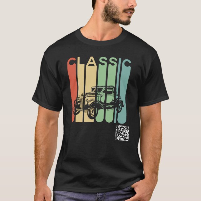 T - Shirt für klassische Automobile (Vorderseite)