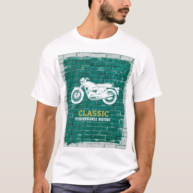 T - Shirt für klassische Motorradkonzepte (Vorderseite)