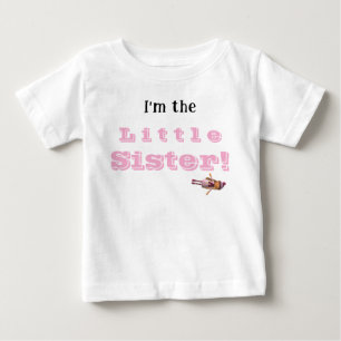 T-Shirt für kleine Schwester mit Altersangabe für 