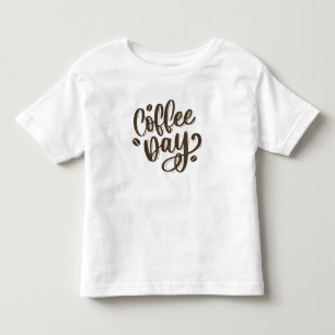 T - Shirt für Kleinkinder am Kaffeetag