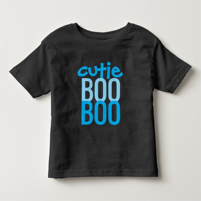 T-Shirt für Kleinkinder: HALLOWEEN Cutie Boo #4 (Vorderseite)