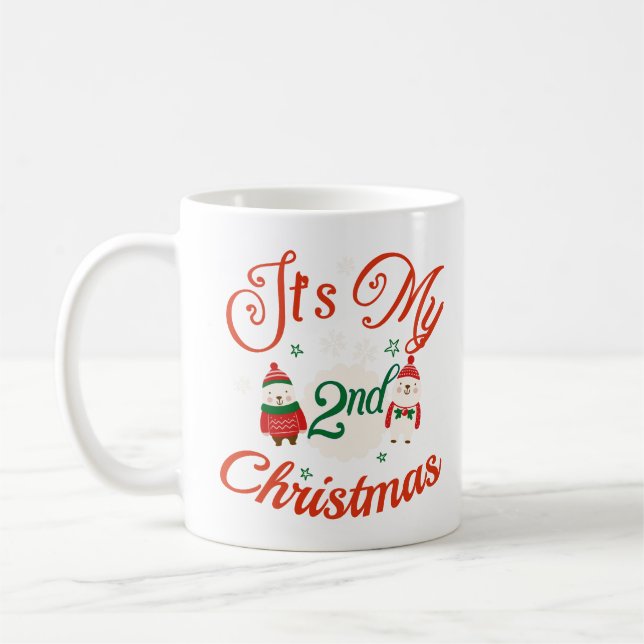T - Shirt für Kleinkinder Kaffeetasse (Links)