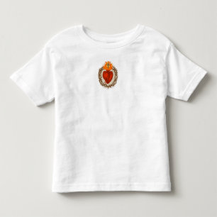 T-Shirt für Kleinkinder mit Herz Jesu