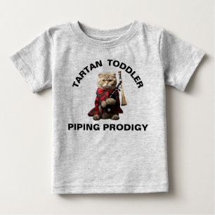 T-Shirt für Kleinkinder mit Scottish Fold Katze un