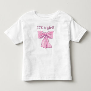 T-Shirt für Kleinkinder zur Babygeschlechterenthül