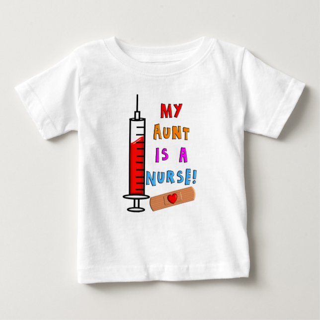 T - Shirt für Krankenschwestern Meine Tante ist Kr (Vorderseite)