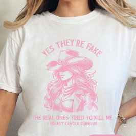 T-Shirt für Krebskämpfer, Brustkrebs-Überlebende Tri-Blend Shirt