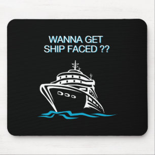 T-Shirt für Kreuzfahrt-Urlaub: Willst du ein Schif Mousepad
