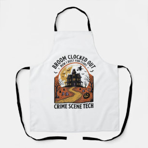 T-Shirt für Kriminaltechniker Lustiges Halloween-G Schürze