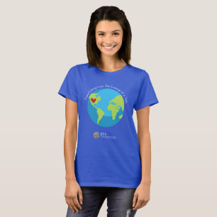 T - Shirt für Leben verändern - Blau